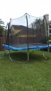trampoline installation